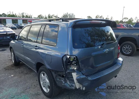 2004 Toyota Highlander Limited V6 z USA, uszkodzony, nr VIN JTEDP21A940021222